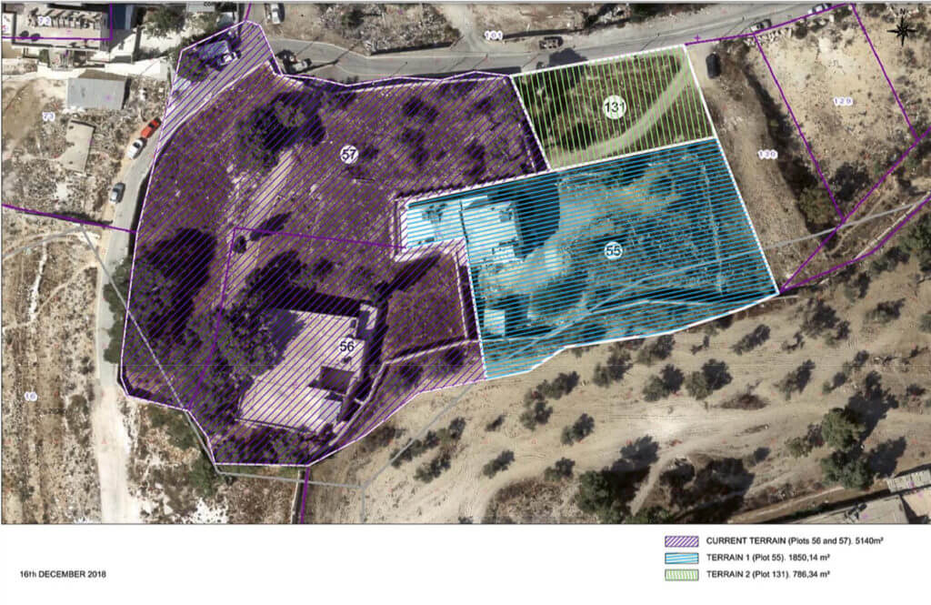 Aerial footprint of Domus campus